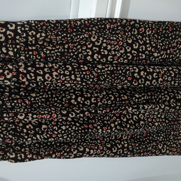 Chic Long Sleeve Animal Print Dress - Picture 9 of 9